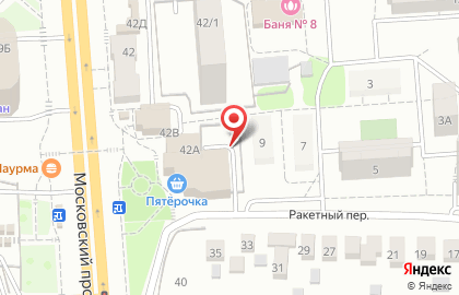 Дэнас-Центр на Московском проспекте на карте