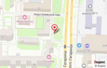 Межрегиональный центр профессиональной дезинфекции НормаДез на проспекте Гагарина на карте