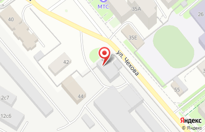 Транспортно-экспедиционная компания Глобал Логистик на улице Чехова на карте