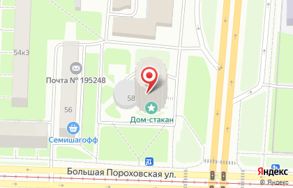 Адвокатская консультация № 17 в Красногвардейском районе на карте