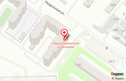 Детская поликлиника Новоусманская центральная районная больница на карте