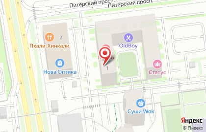Магазин суши Сушишоп на Питерском проспекте на карте