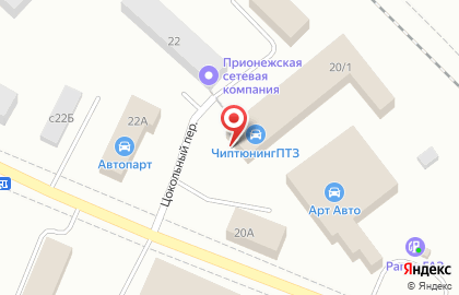 Автомойка Триумф в Петрозаводске на карте