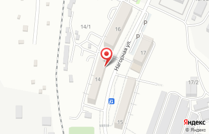 Орион на Нагорной улице на карте