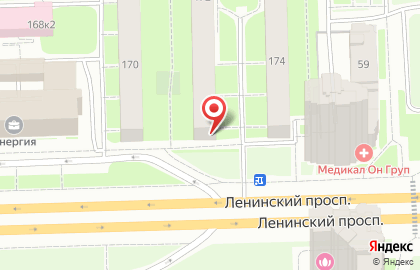 Продуктовый магазин в Санкт-Петербурге на карте