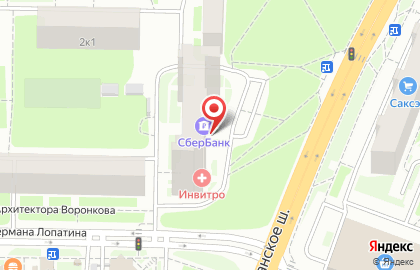 Служба курьерской доставки СберЛогистика в Нижегородском районе на карте