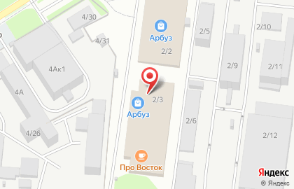 Академзамок на карте