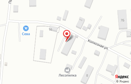 Студия мебели Акация на Колхозной улице на карте