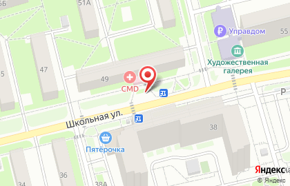 Магазин хлебобулочных изделий Добрый хлеб на карте
