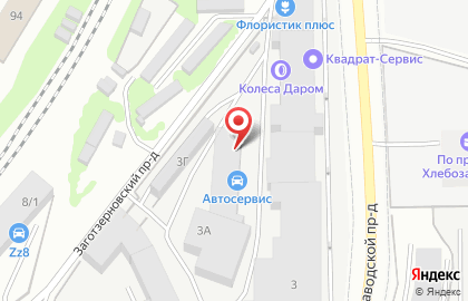 Автосервис в Кирове на карте