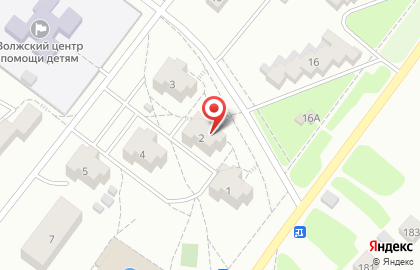 Парикмахерская Стрижка Экспресс в посёлке Волжский квартал 1 на карте