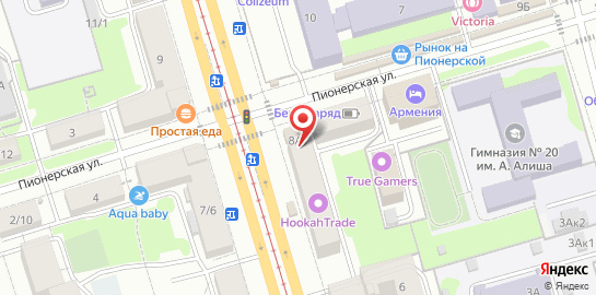 Автошкола Драйв на Сибирском тракте на карте