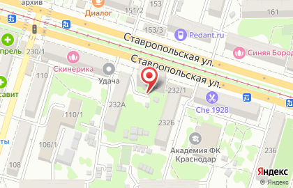 Стоматология Дент-а-мед на Ставропольской улице на карте