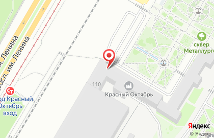 Торговая компания МеталлКомплект в Краснооктябрьском районе на карте