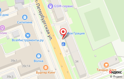 Ломбард 585*Золотой на Большой Санкт-Петербургской улице на карте