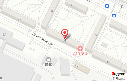 Городская детская больница Городская детская поликлиника №3 на карте