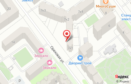 Магазин Bielita bitэкс на Ореховой улице на карте
