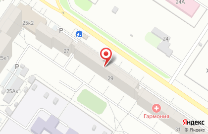 Парикмахерская Магия на улице Академика Бардина на карте