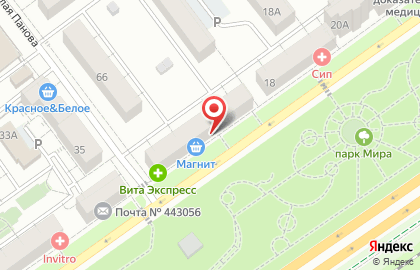 Магазин ковров Ами Ковры в Кировском районе на карте