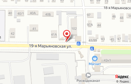 Павильон Бристоль экспресс на 19-ой Марьяновской улице на карте
