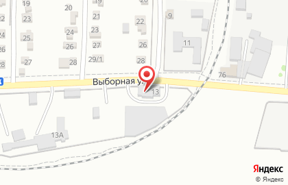 Производственная компания Woodthermo.ru на Выборной улице на карте
