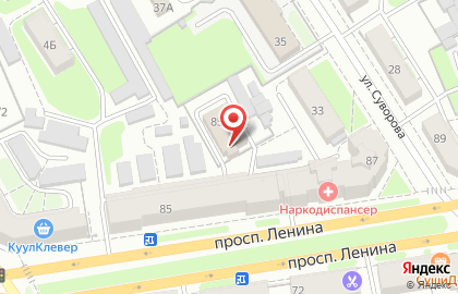 Транспортная компания Орион-НН на проспекте Ленина на карте