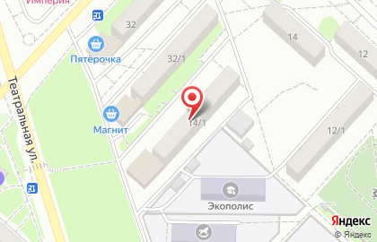 Сеть супермаркетов Полушка в Дзержинском районе на карте