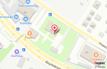 Отдел Военного комиссариата Московской области, г. Пушкино, г. Ивантеевка, г. Красноармейск и Пушкинский район на карте