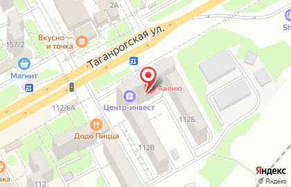 Поликлиника АВЕНЮ-Стройгородок на Таганрогской улице на карте