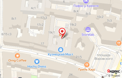 Стриптиз клуб КМ19 на карте