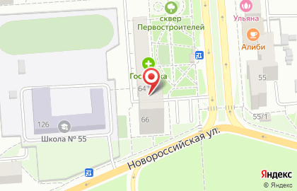 Торгово-производственная фирма Спецтехрост в Ленинском районе на карте
