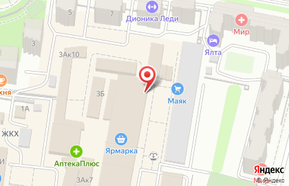 Магазин зоотоваров Зоомир на площади Свободы на карте