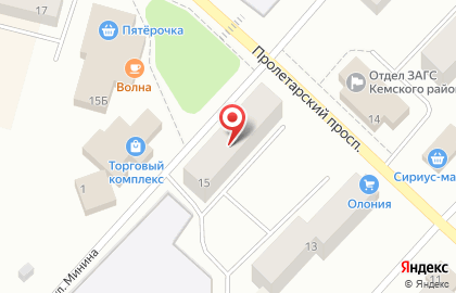 Социальная аптека КарелФармация на Пролетарском проспекте на карте