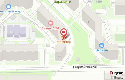 Частное детских садов Бублик на карте