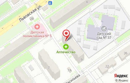 Ателье-магазин Ателье-магазин в Автозаводском районе на карте