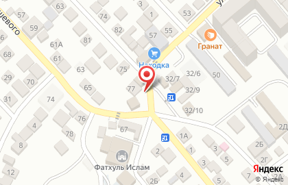 Магазин мясной продукции в Каспийске на карте
