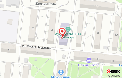 Зеленодольская детская художественная школа на карте