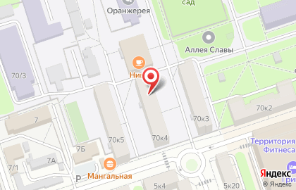 Общежитие КГСХА на улице Карла Маркса на карте