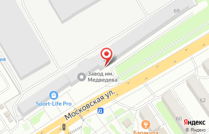 Торговая компания Дарина в Железнодорожном районе на карте