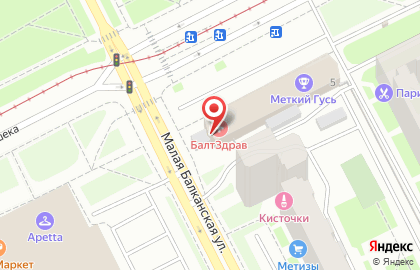 Санкт-Петербургский городской ломбард на улице Ярослава Гашека на карте