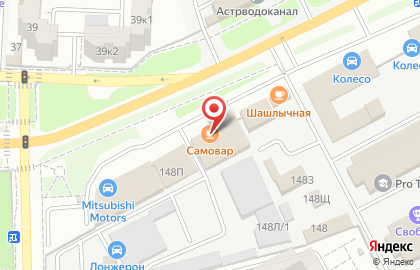 Автосалон Volkswagen на улице Николая Островского на карте