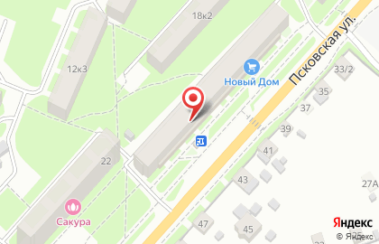 Салон-парикмахерская Златовласка в Великом Новгороде на карте