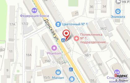 Киоск овощей и фруктов Фермерский дворик на карте