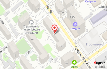 Дезалит на карте