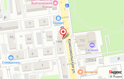 Интерьерный салон Идеал в Южно-Сахалинске на карте