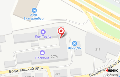 Максиметалл в Чкаловском районе на карте