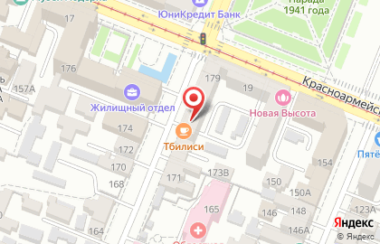Ресторан Тбилиси на Чапаевской улице на карте