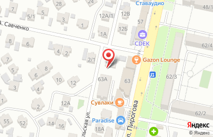 Теплый камень на карте