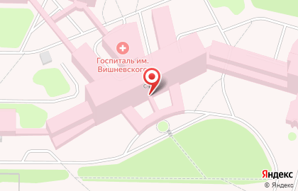 3 Центральный военный клинический госпиталь им. А.А. Вишневского, Министерство обороны РФ на карте
