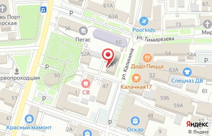 Почта России во Владивостоке на карте